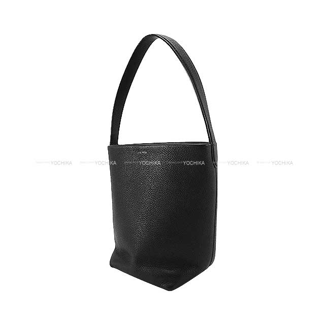 [Pre-loved] The Row Handbag Parktote Small N/S Noir (Black) Graind Calf W1314[LIKE NEW][Authentic]