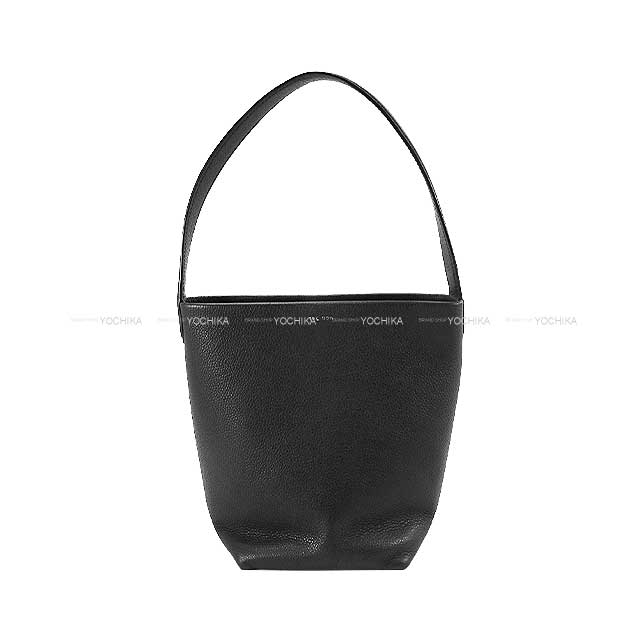 [Pre-loved] The Row Handbag Parktote Small N/S Noir (Black) Graind Calf W1314[LIKE NEW][Authentic]