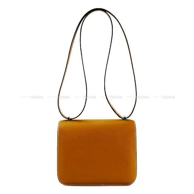 HERMES Shoulder bag Constance 3 18 Miroir Gold Ever Grain Silver HW Stamp W[BRAND NEW][Authentic]