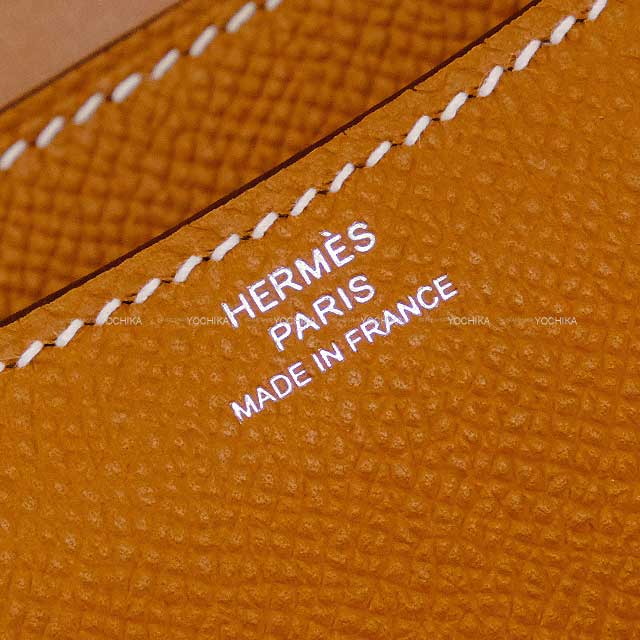 HERMES Shoulder bag Constance 3 18 Miroir Gold Ever Grain Silver HW Stamp W[BRAND NEW][Authentic]