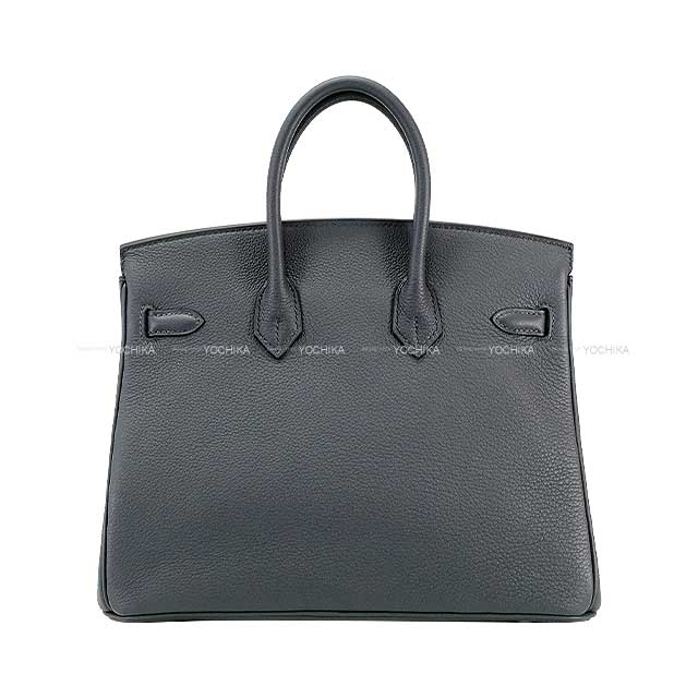 HERMES Handbag Birkin25 Gris Misty Veau Togo Silver HW Stamp W[BRAND NEW][Authentic]