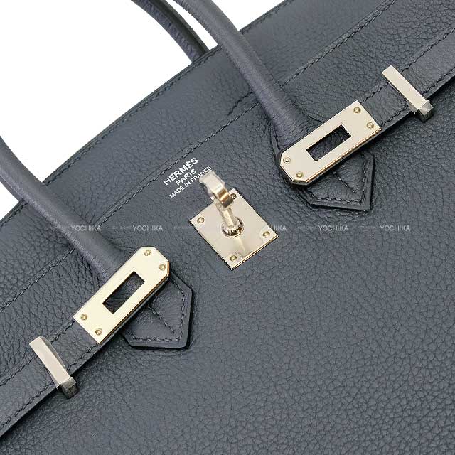 HERMES Handbag Birkin25 Gris Misty Veau Togo Silver HW Stamp W[BRAND NEW][Authentic]