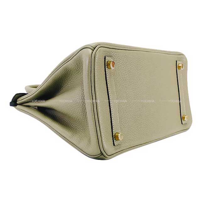 HERMES Handbag Birkin30 Sauge Epsom Souple Gold HW Stamp X[EXCELLENT][Authentic]