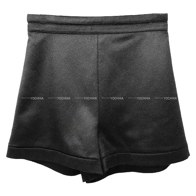 2024 AW NEW MAX MARA Short pants crochet line adagio Noir (Black) Polyester 36[BRAND NEW][Authentic]