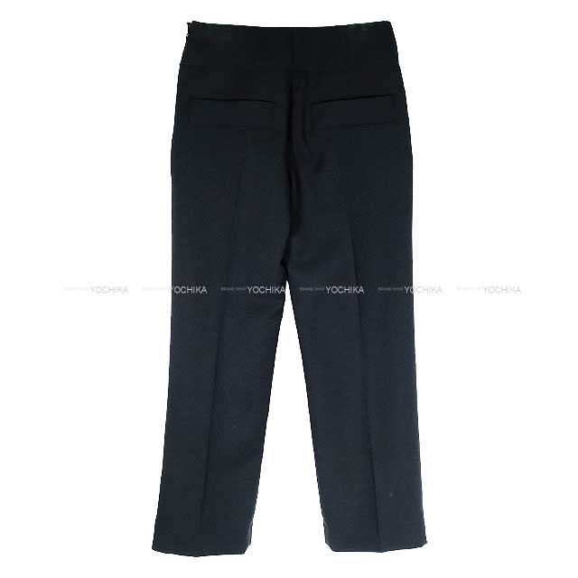 2023SS LOUIS VUITTON Pants Ladies dressy anchor button Noir (Black) Polyester 34 1ABEA0[EXCELLENT][Authentic]