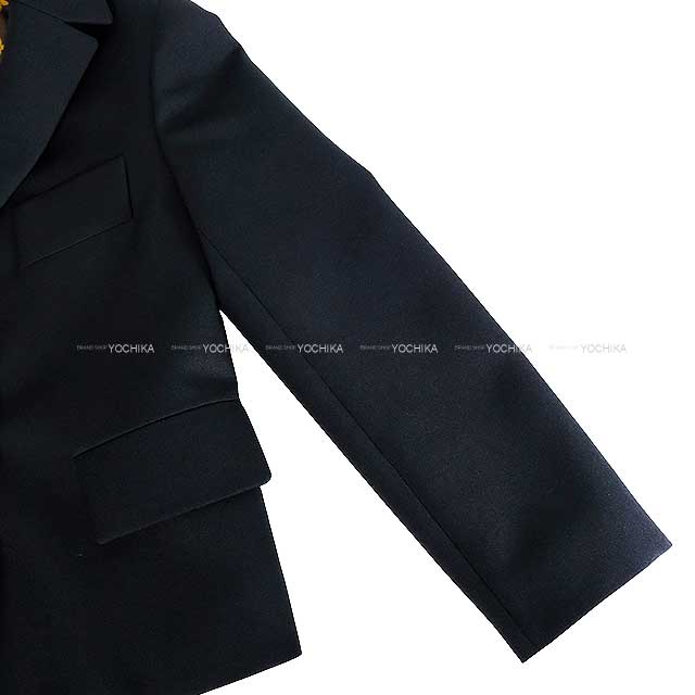 2023SS LOUIS VUITTON Ladies Oversize Jacket Anchor Button Noir (Black) Polyester 34 1ABE9S[EXCELLENT][Authentic]