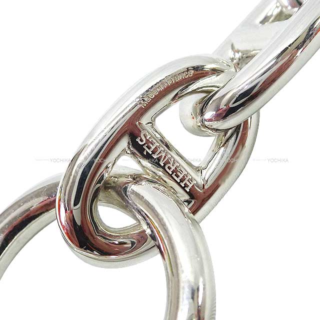 HERMES bracelet Chaine D'ancre MM 18 Links Silver925[EXCELLENT][Authentic]