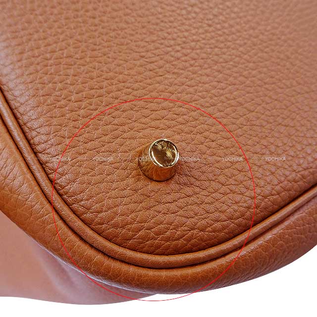 [Pre-loved] HERMES Handbag Picotin Lock 26 GM Gold Taurillon Clemence Gold HW Stamp W[LIKE NEW][Authentic]