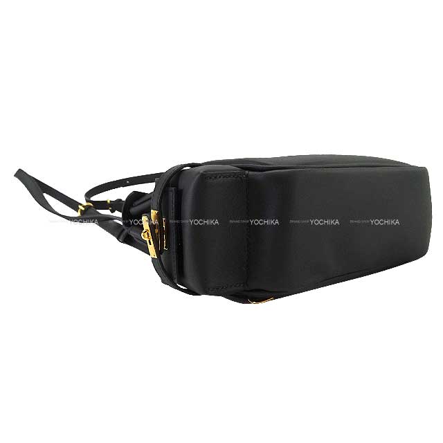 2024AW NEW HERMES Backpack/daypack/Ruck sack Kelly Jump Mini Noir (Black) Evercalf Gold HW Stamp W[BRAND NEW][Authentic]