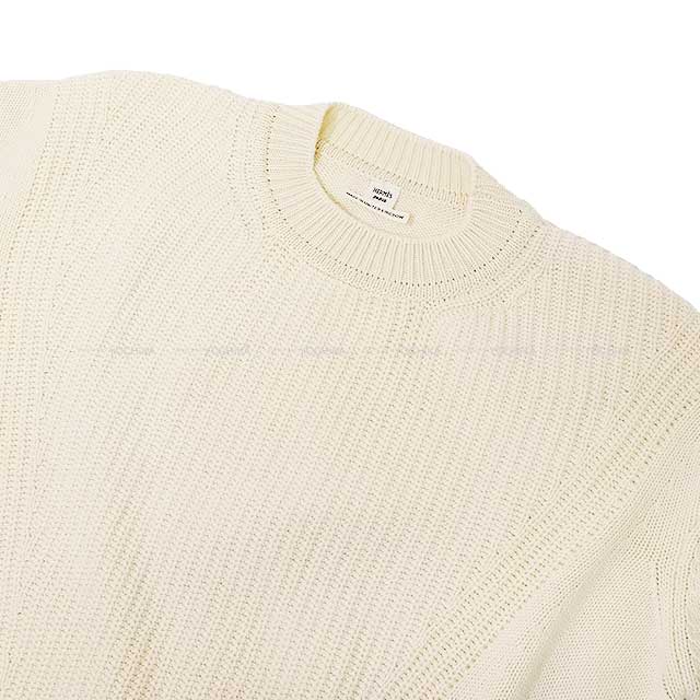 2024 SS HERMES Knit Crew-neck Long sleeve Circle tag #36 Silver HW[EXCELLENT][Authentic]