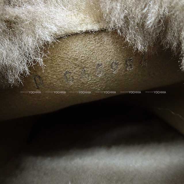 2024 AW NEW CHANEL sandals Fur COCO Mark #35C Beige Shearling G45984[BRAND NEW][Authentic]