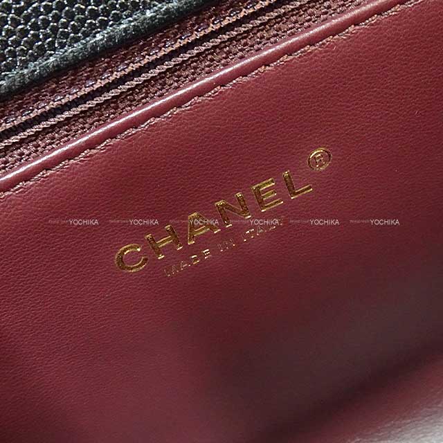 CHANEL Handbag Matelasse COCO Handle 29 Top Handle Flap Chain Noir (Black)/Bordeaux Graind Calf(Caviarskin) Champagne Gold HW A92991[BRAND NEW][Authentic]
