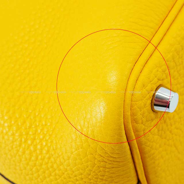 [Pre-loved] HERMES Handbag Picotin Lock 18 PM Jaune de Naples Taurillon Clemence Silver HW Stamp Z[LIKE NEW][Authentic]