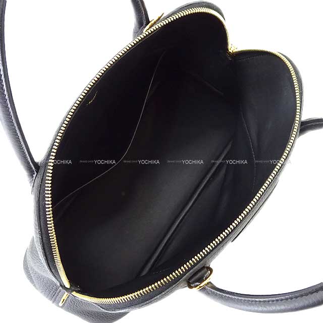 [Pre-loved] HERMES Shoulder bag Bolide31 Noir (Black) Epsom Souple Gold HW Stamp D[LIKE NEW][Authentic]