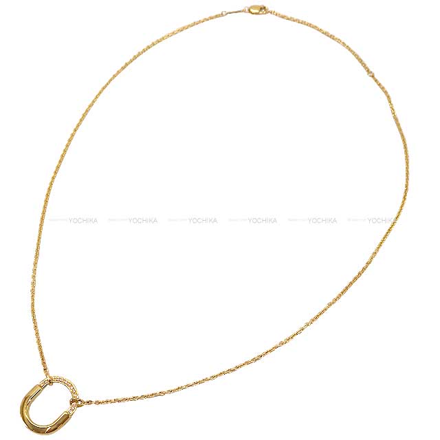 [Pre-loved] TIFFANY&Co. necklace Lock pendant small Gold HW[LIKE NEW][Authentic]