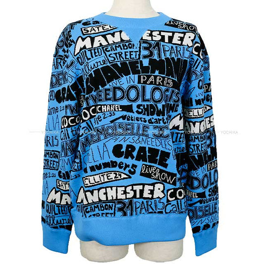 2023-2024 Metiers d'Art Collection CHANEL Sweater Blue Cotton 36 P77520[BRAND NEW][Authentic]