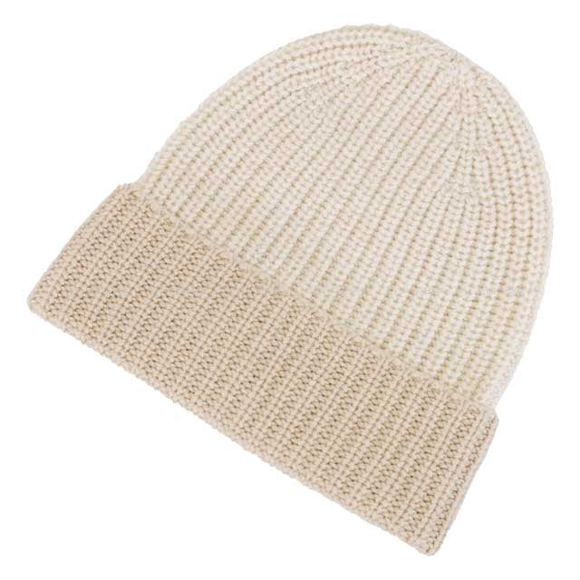 2024 AW New CHANEL Knit cap Coco mark Beige Cashmere[BRAND NEW][Authentic]