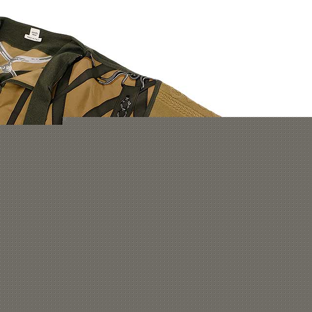 2022 AW HERMES One‐piece dress Knit dress twill race khaki Wool/nylon/polyurethane[EXCELLENT][Authentic]