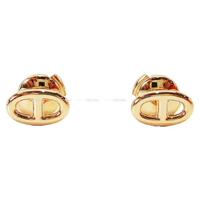 HERMES pierced earring Chaine D'ancre Farandole TPM[EXCELLENT][Authentic]