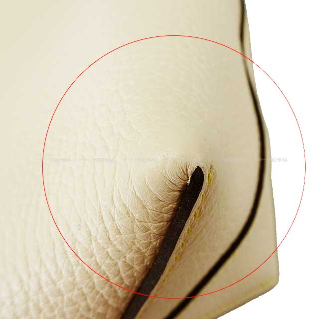 HERMES tote bag Cabasellier 31 Verso Bicolor Nata/Chai Epsom Souple Stamp U[EXCELLENT][Authentic]