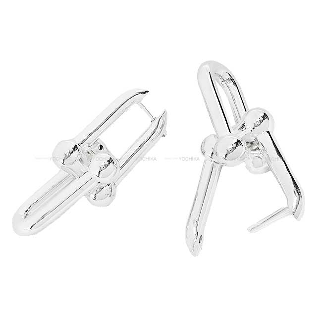 TIFFANY&Co. pierced earring Hardware large link Silver Silver925 (SV925 Ag925) 68533694[EXCELLENT][Authentic]