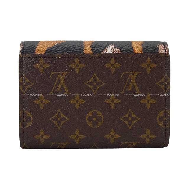 2024 Isetan Shinjuku Exclusive New Collection LOUIS VUITTON change purse Portemonnaie Rosalie Animal motif Leopard Monogram Canvas Gold HW M13852[BRAND NEW][Authentic]