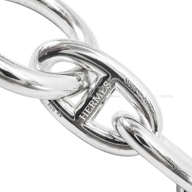 HERMES bracelet Chaine D'ancre GM 11 Links Silver Silver925 (SV925 Ag925)[EXCELLENT][Authentic]