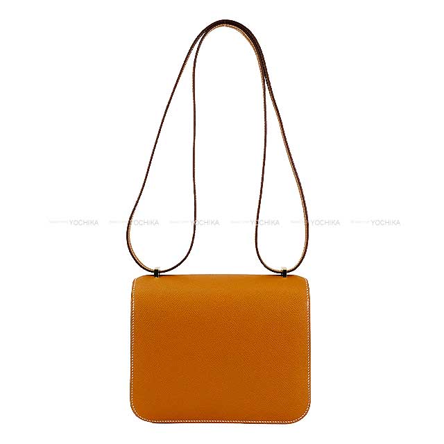 HERMES Shoulder bag Constance 3 18 Miroir Gold Ever Grain Rose Gold HW Stamp W[BRAND NEW][Authentic]