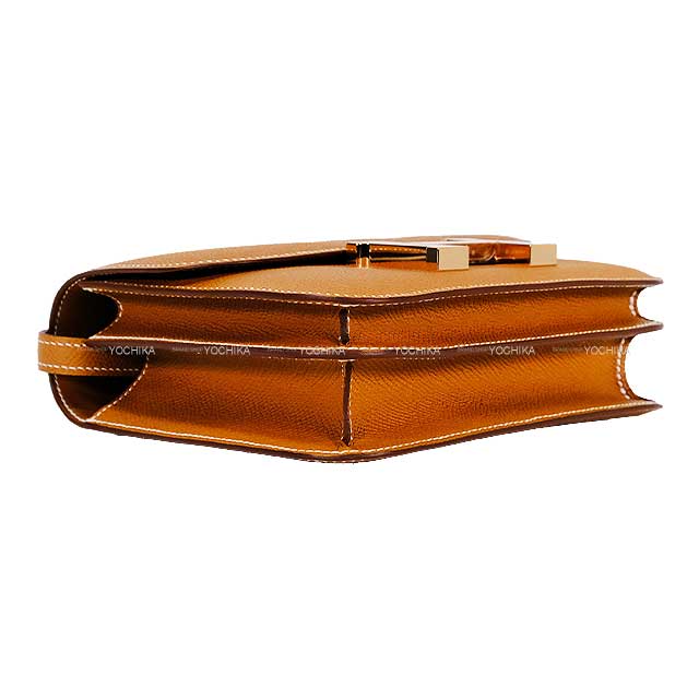 HERMES Shoulder bag Constance 3 18 Miroir Gold Ever Grain Rose Gold HW Stamp W[BRAND NEW][Authentic]