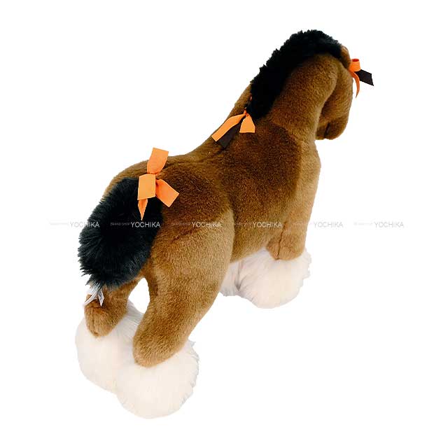 HERMES stuffed toy Hermy PM horse Natural acrylic/polyester[BRAND NEW][Authentic]