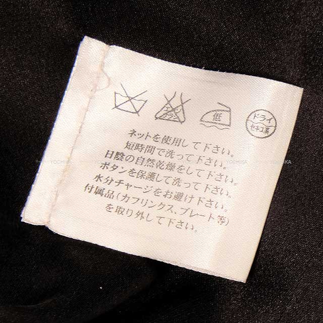 CHANEL Duffle coat Long Hooded Toggle Button Coco Mark Noir (Black) Wool 06A P29341[EXCELLENT][Authentic]