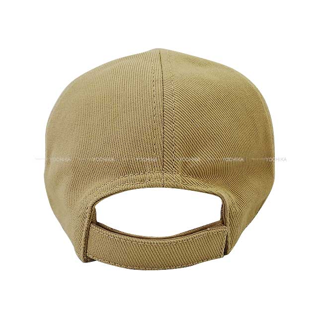 MIUMIU cap Drill Baseball Sand/Marble Cotton S 5HC179[BRAND NEW][Authentic]