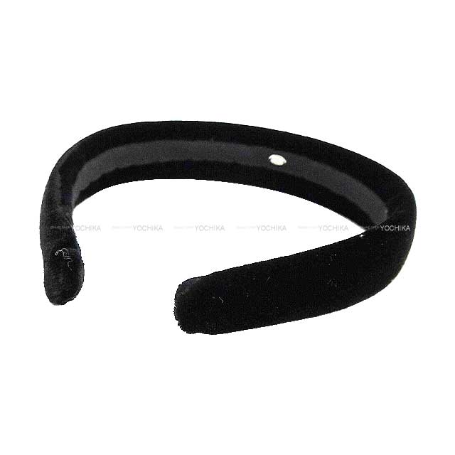CHANEL hair accessories Ladies Headband Coco Headset Hairband Noir