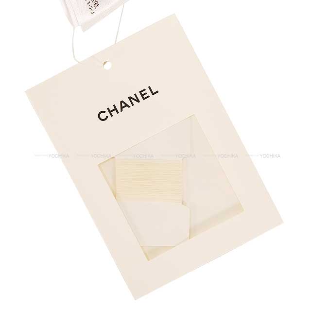 2025 Cruise Collection CHANEL Short sleeve t shirt Ladies Front Coco Mark Ivory Cotton/Polyurethane/Nyron 36 P78369[BRAND NEW][Authentic]