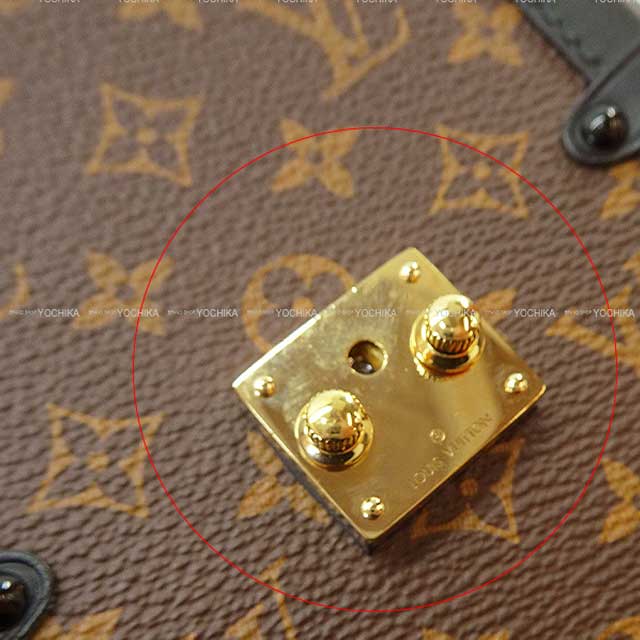 [Pre-loved] LOUIS VUITTON Shoulder bag Pochette Trunk  Vertical Monogram Canvas Gold HW G63913[LIKE NEW][Authentic]