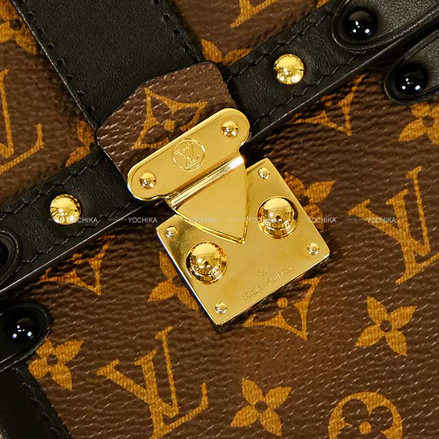 [Pre-loved] LOUIS VUITTON Shoulder bag Pochette Trunk  Vertical Monogram Canvas Gold HW G63913[LIKE NEW][Authentic]