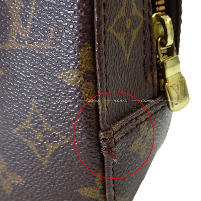 [Pre-loved] LOUIS VUITTON Handbag 2Way Shoulder Spontini Brown Monogram Canvas Gold HW M47500[USED SA][Authentic]