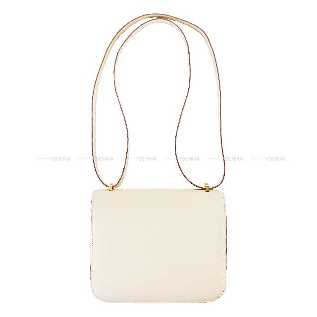 HERMES Shoulder bag Constance 3 18 Miroir Craie Veau Epsom Champagne Gold HW Stamp W[BRAND NEW][Authentic]