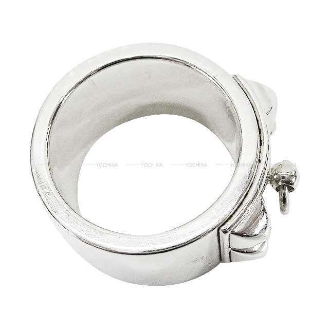 [Pre-loved] HERMES ring COLLIER DE CHIEN GM Silver925 52[USED SA][Authentic]