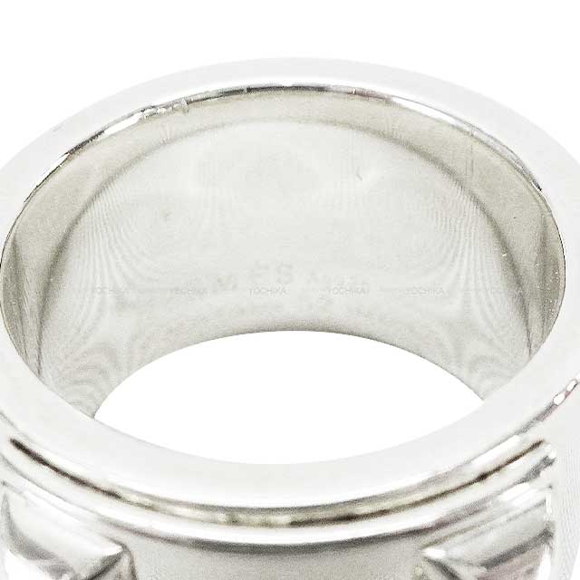 [Pre-loved] HERMES ring COLLIER DE CHIEN GM Silver925 52[USED SA][Authentic]