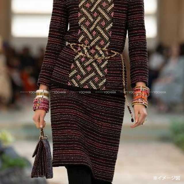 2023 Metiers dart CHANEL bangle Bracelet J12 Motif Coco Orange resin Belt Width: 1.4" ABB382[EXCELLENT][Authentic]