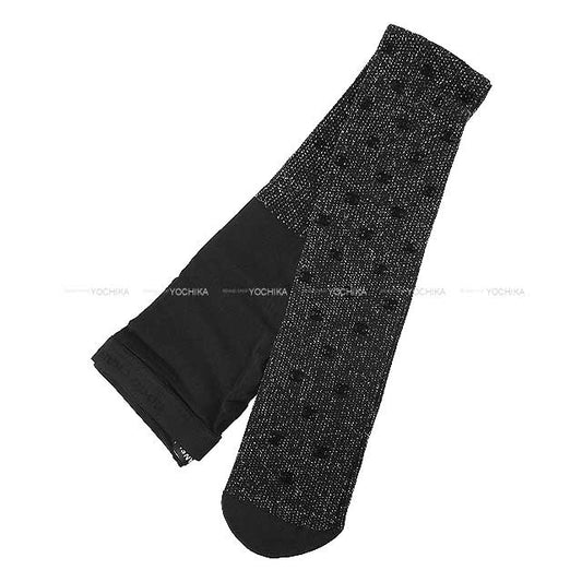 CHANEL Women's Stockings Tights Coco Mark Lame #S AAA466[BRAND NEW][Authentic]