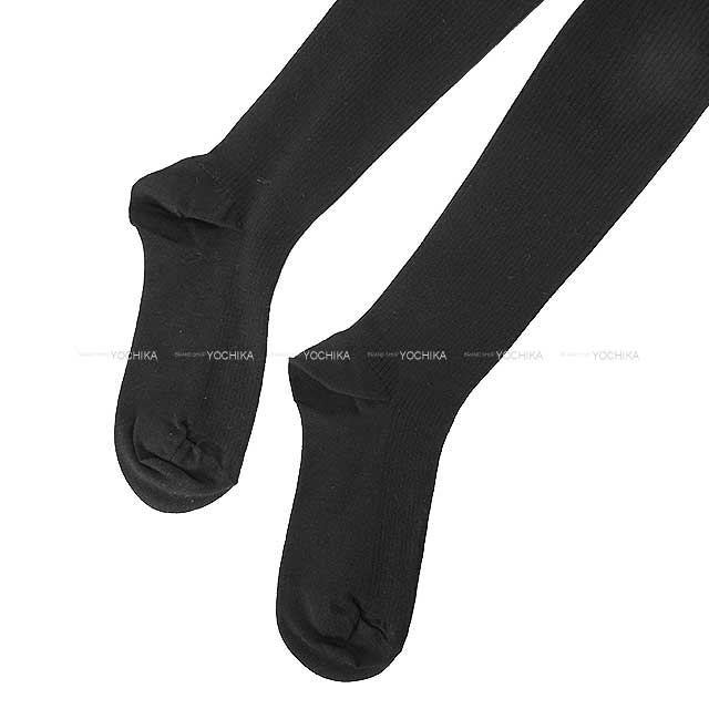 CHANEL Women's Tights Coco Mark #S Noir (Black)[BRAND NEW][Authentic]