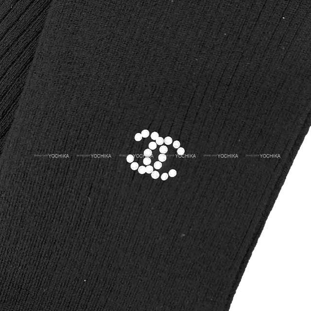 CHANEL Women's Tights Coco Mark #S Noir (Black)[BRAND NEW][Authentic]