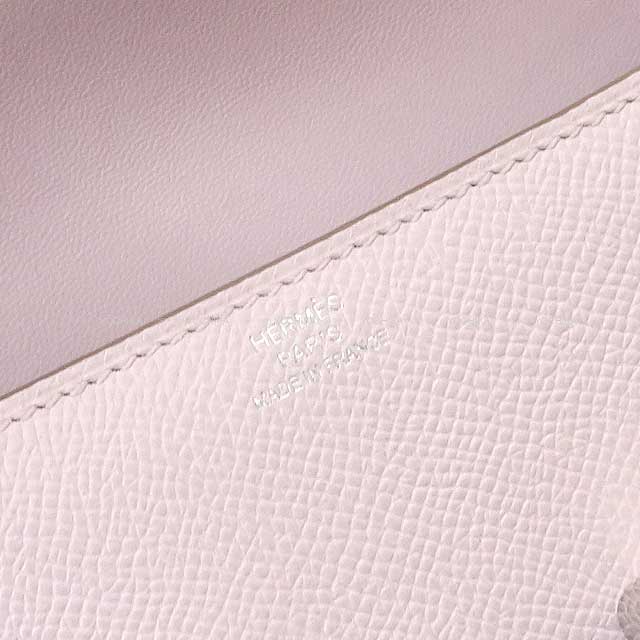 HERMES Shoulder bag Constance Elan Miroir Mauve Pale Veau Epsom Silver HW Stamp W[BRAND NEW][Authentic]