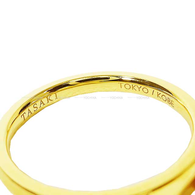 [Pre-loved] TASAKI ring Pearl 8mm Balance Signature Yellow Gold / Akoya Pearls #52 R-4398[USED SA][Authentic]