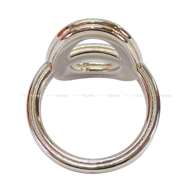 HERMES ring Chaine D'ancre 24 GM #53 Silver925[EXCELLENT][Authentic]