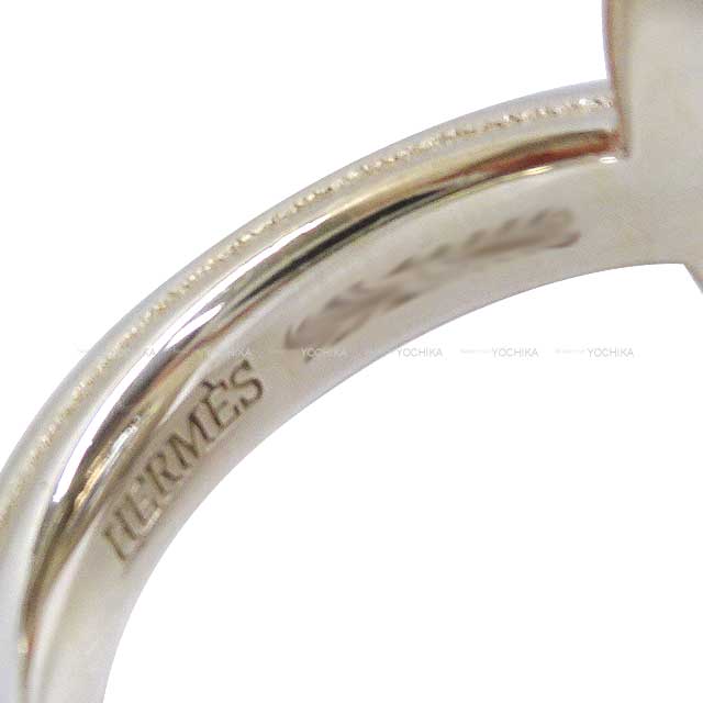 HERMES ring Chaine D'ancre 24 GM #53 Silver925 (SV925 Ag925) #53[EXCELLENT][Authentic]