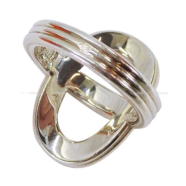 HERMES ring Chaine D'ancre 24 GM #53 Silver925[EXCELLENT][Authentic]