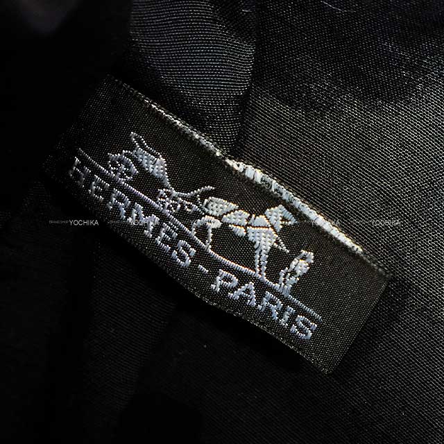 HERMES tote bag Herline Cabas Grey Canvas Silver HW[EXCELLENT][Authentic]